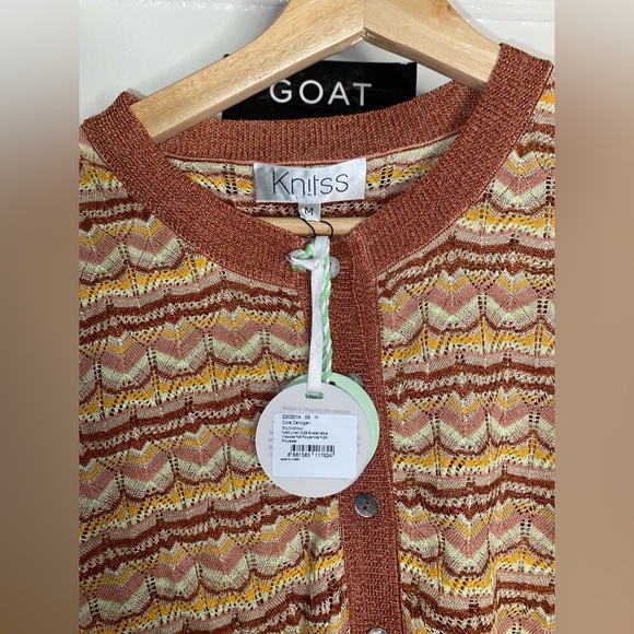 Knitss Cora cardigan multicolor size medium - Picture 4 of 10
